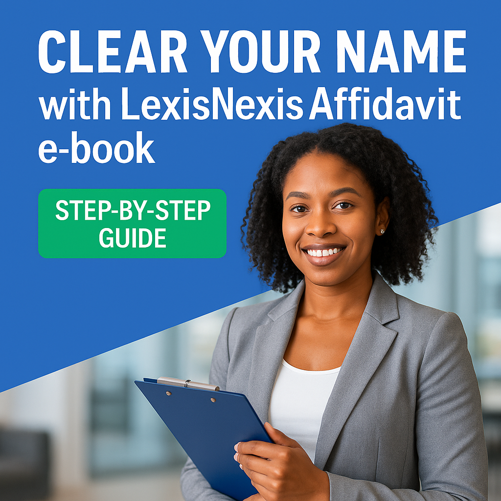 Clear Your Name with LexisNexis Affidavit e-book