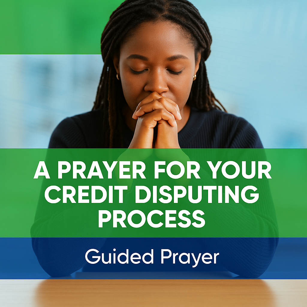 A Prayer For Your Credit Disputing Process