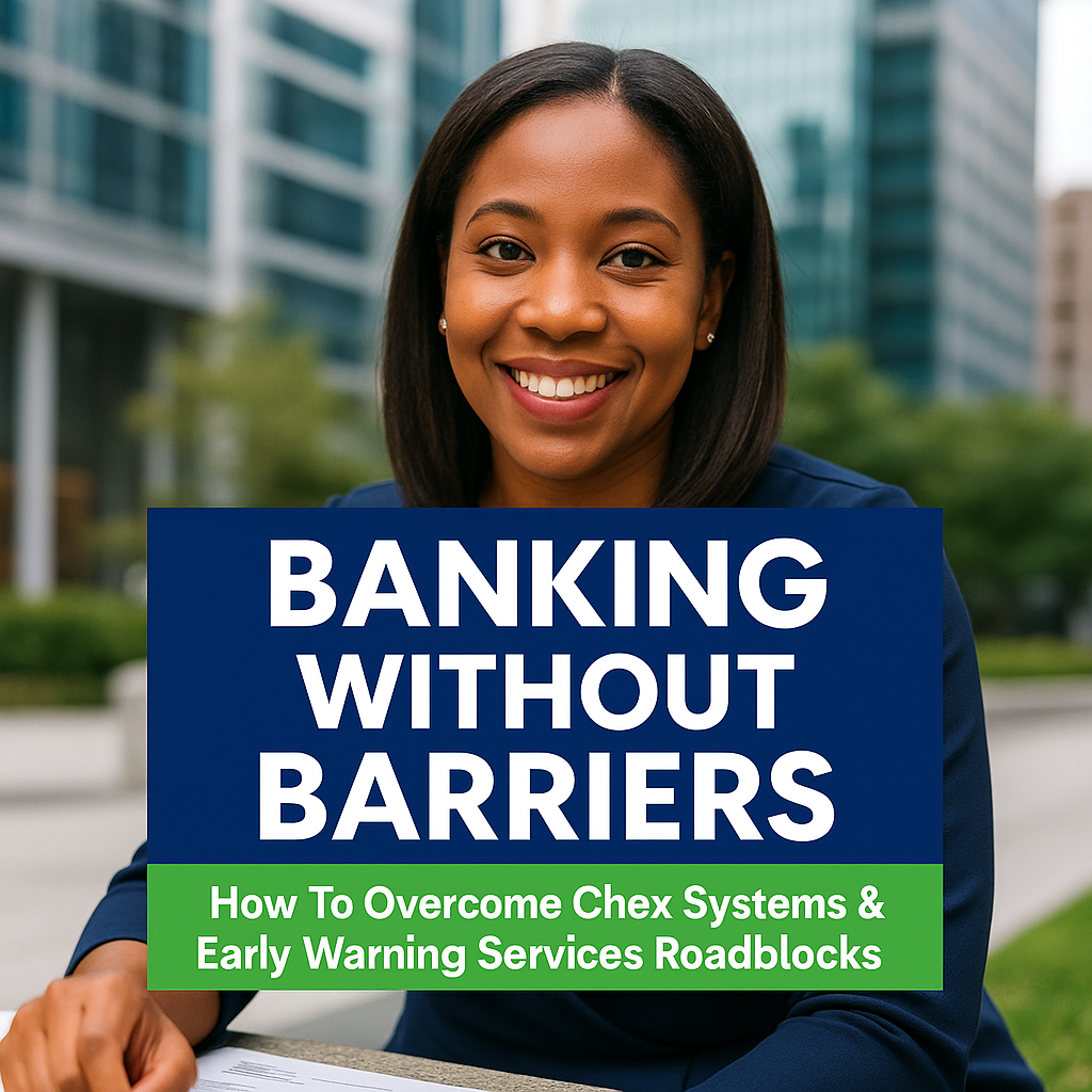 Banking Without Barriers : How To Overcome Chex Systems & Early Warning Services Roadblocks