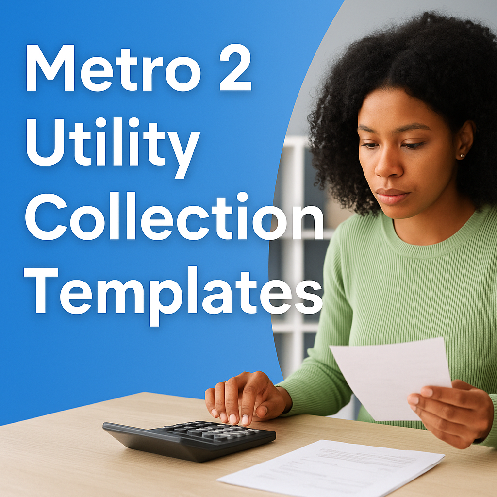 Metro 2 Utility Collection Templates