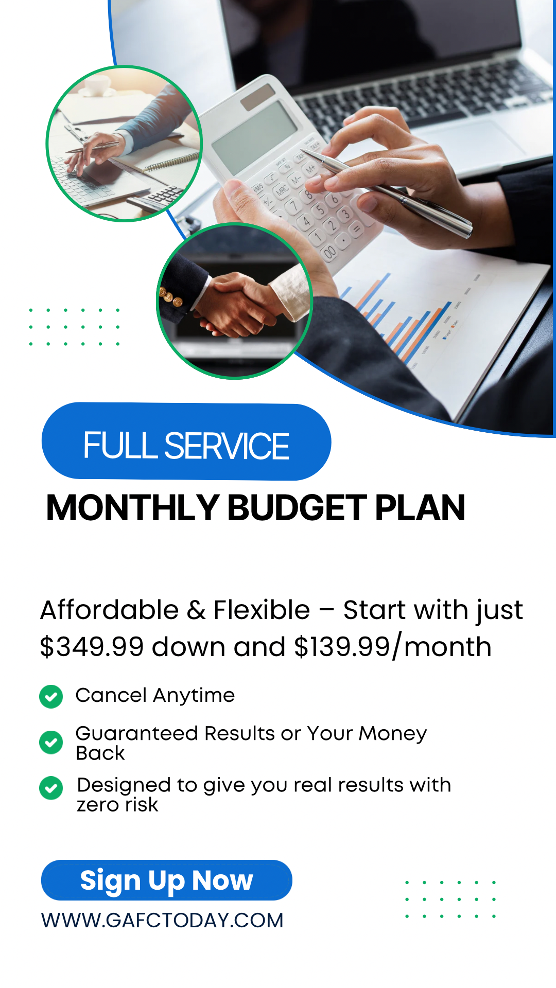 Full Credit Restoration Monthly Budget Plan