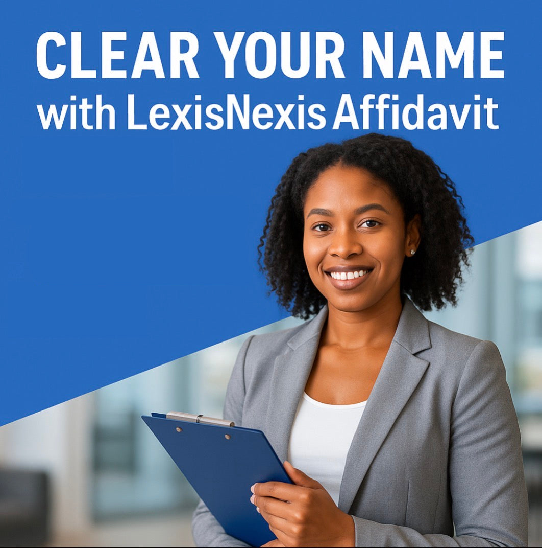 How To Clear Your Name with LexisNexis Affidavit